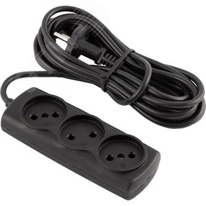 Удлинитель 'Эконом' 5м/4роз. (ШВВП 2х0,75)