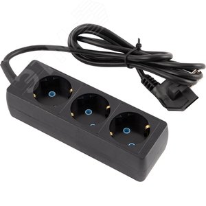 Удлинитель 'Эконом' 1,7м/3роз. (ШВВП 2х0,75)