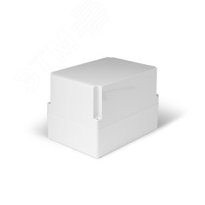 Корпус термопластиковый Cubo S 175 x 250 x 175 мм, 75 мм основание, глухая стенка, серая крышка, ABS, IP 66/67