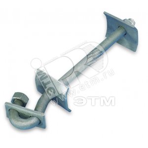 Штырь для траверсы H=354, круглые шайбы