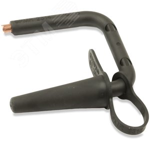 Скоба изолированная для переносного заземления Cu, диаметр 6 мм