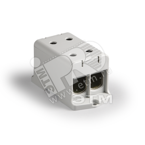 Блок клеммный распределительный серый Al/Cu 35-240мм.кв 4 подключения