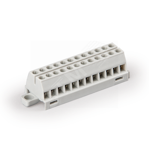 Клеммный блок Compact 12-полюсный с защитой проводов, Cu 1.5 мм , 450 В