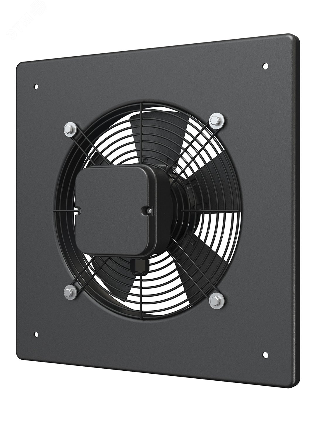 Вентилятор осевой накладной D250 2-х полюсный 220V