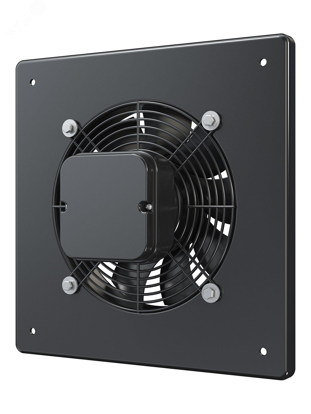 Вентилятор осевой накладной D200 2-х полюсный 220V