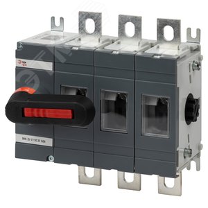 Выключатель-разъединитель ВНК-35-31130 PRO mvr20-3-160E 3П 160А с установленной фронтальной рукояткой управления