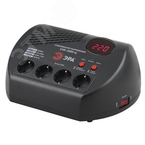 Стабилизатор напряжения компактный СНК-2000-Ц цифровой дисплей 160-260В/220В, 2000ВА