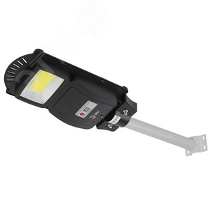 Консольный светильник на солн. бат.,COB,с кронштейном,20W, с датч.движ., ПДУ, 450lm, 5000К, IP65