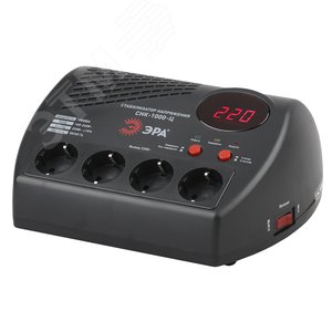 Стабилизатор напряжения компактный СНК-1000-Ц цифровой дисплей160-260В/220В, 1000ВА