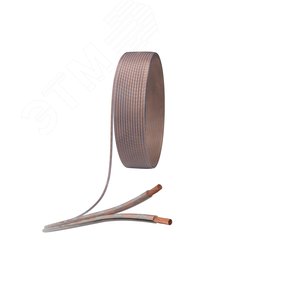 Кабель акустический 2х1.0 прозрачный 100м