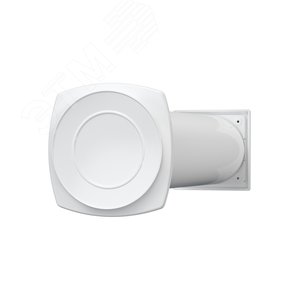 Клапан приточный КИВ D160 с внешним стенным выходом КФВ и устройством регулирования притока воздуха