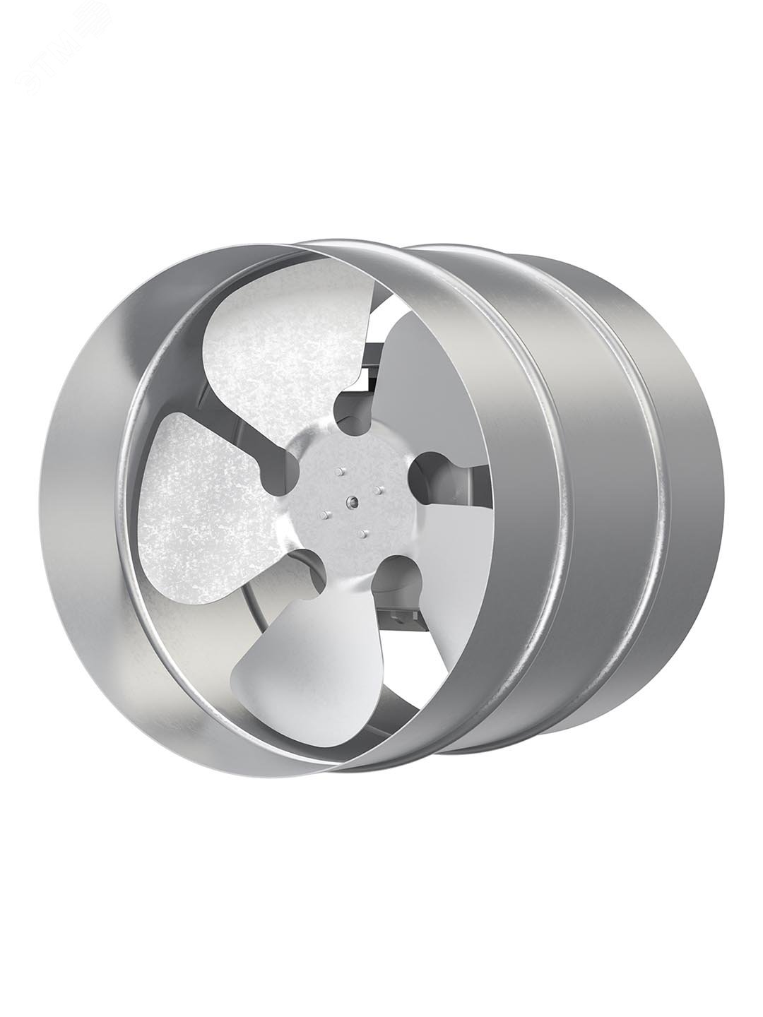 Вентилятор осевой канальный металлический D200