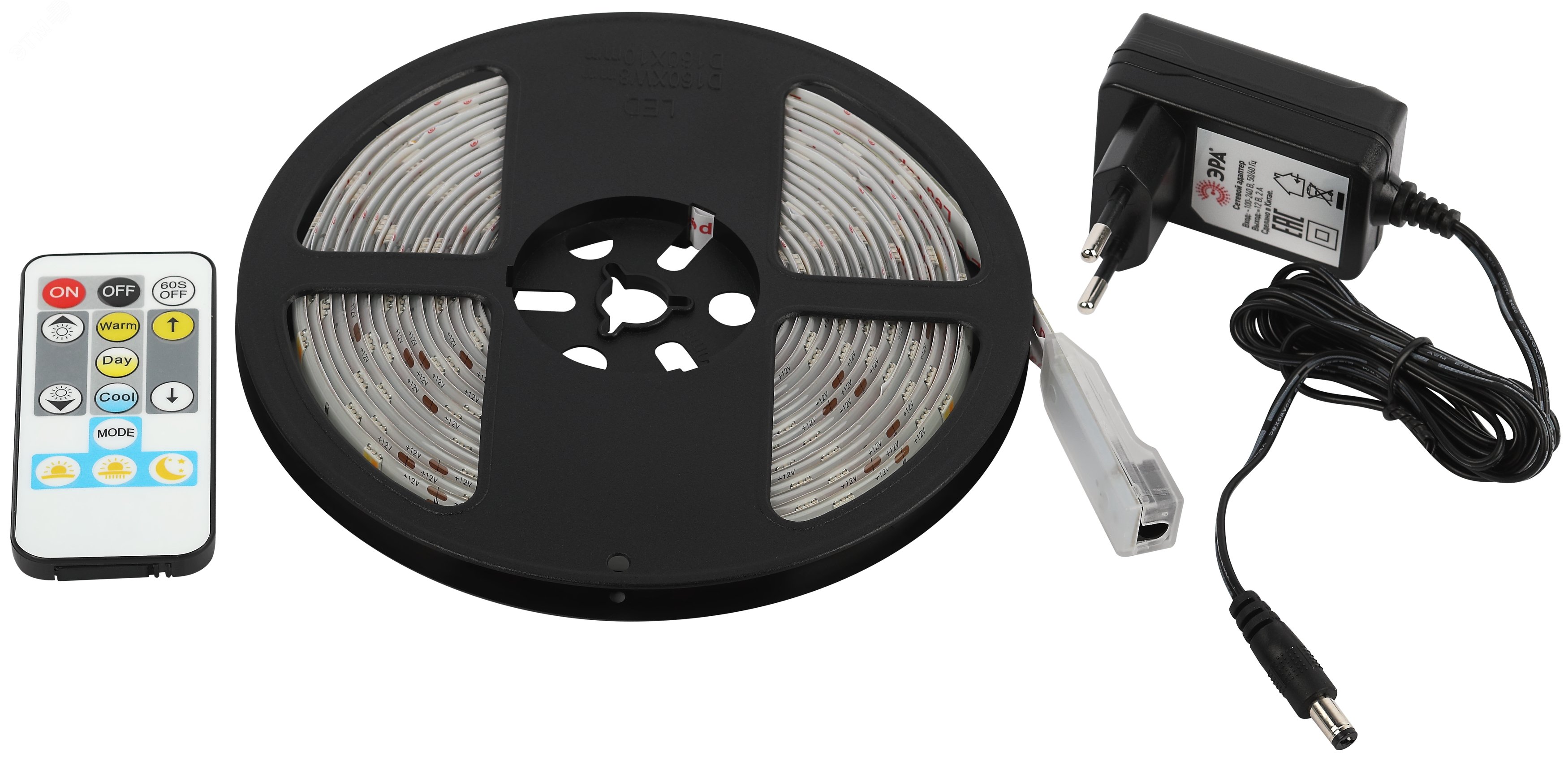 Комплект светодиодной ленты с регулируемой цветовой температурой 5025kit 4.5-30-12-3000K/6500K-IP65