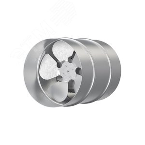 Вентилятор осевой канальный металлический D150