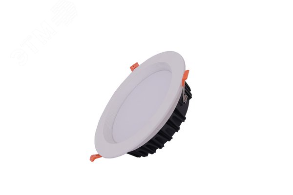 Светильник даунлайт светодиодный SDL-10-90-30K-W25 встраиваемый круглый 25Вт 3000K 2160Лм 190х190х57