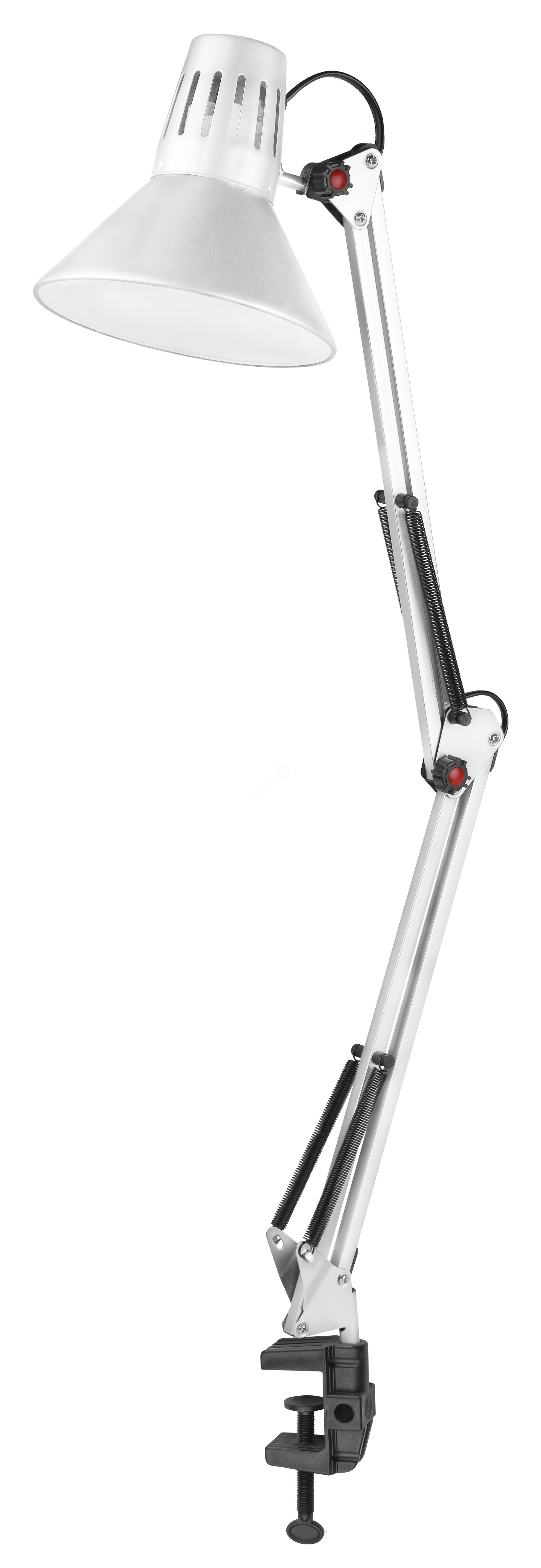 Светильник настольный на струбцине белый N-121-E27-40W-W ЭРА