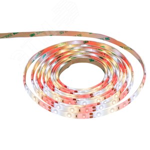 Лента светодиодная для растений полного спектра 3м IP65, с адаптером 12V в комплекте FITO-Strip Light-Rа90-3m ЭРА