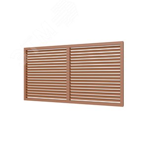 Экран радиаторный из ПВХ профиля 600х1200, цвет Вишня