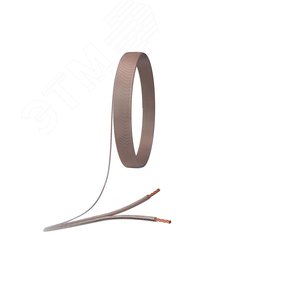 Кабель акустический 2х0.25 прозрачный 100м