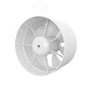 Вентилятор осевой канальный вытяжной с двигателем на шарикоподшипниках D100