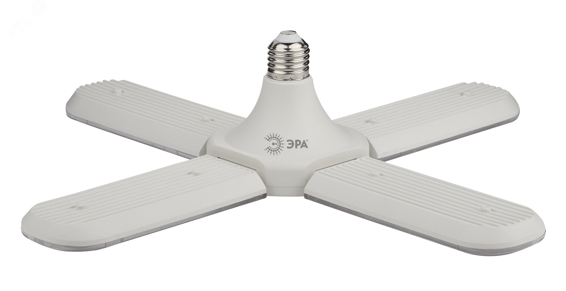 Фитолампа для растений светодиодная FITO-36W-RB-E27-FOLD 4-х лепестковая красно-синего спектра 36 Вт Е27