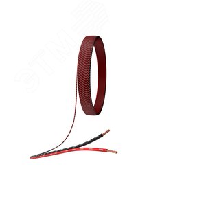 Кабель акустический 2х0.25 красно-черный 100м