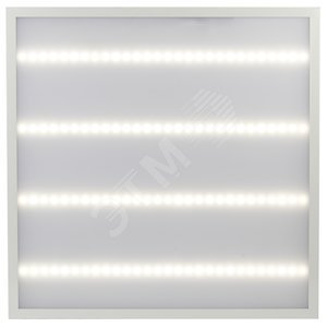 Светильник светодиодный ДВО/ДПО 48W 595х595х19 6500К 4200Лм матовый