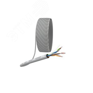 Витая пара U/UTP 4x2x24 AWG Cat5e CCA PVC 50 м SIMPLE