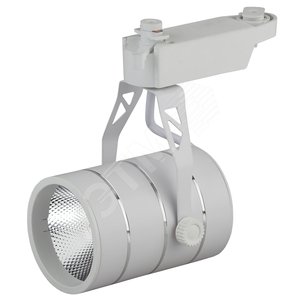 Светильник светодиодный трековый на шинопровод TR3 - 10 WH 10Вт белый COB (30/360)