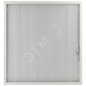 Светильник светодиодный ДВО/ДПО 36W 595х595х19 4000К 3600Лм призма IP40 драйвер в комплекте ЭРА