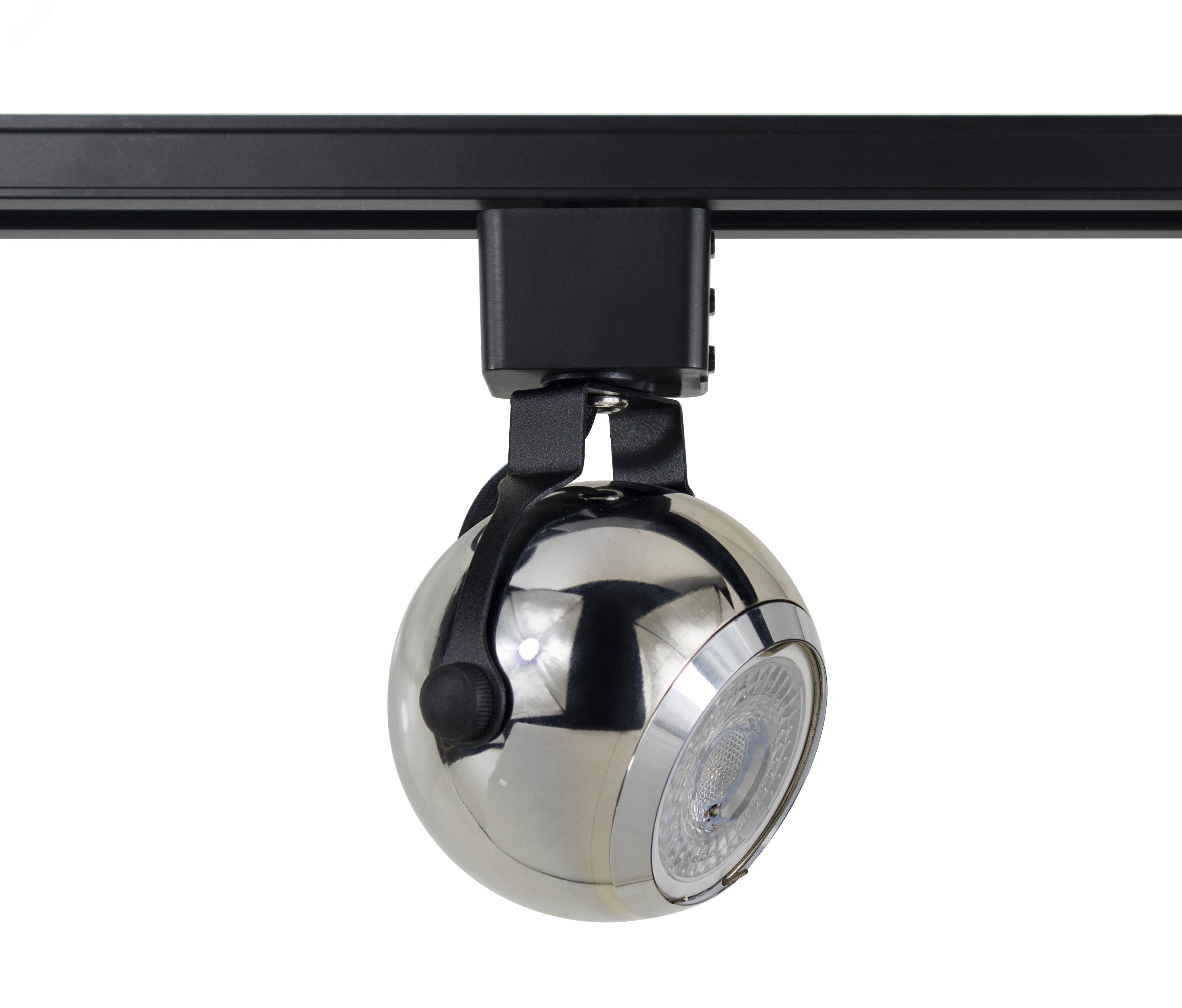 Светильник трековый однофазный TR35-GU10 CH MR16 хром под лампу