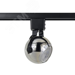 Светильник трековый однофазный TR35-GU10 CH MR16 хром под лампу