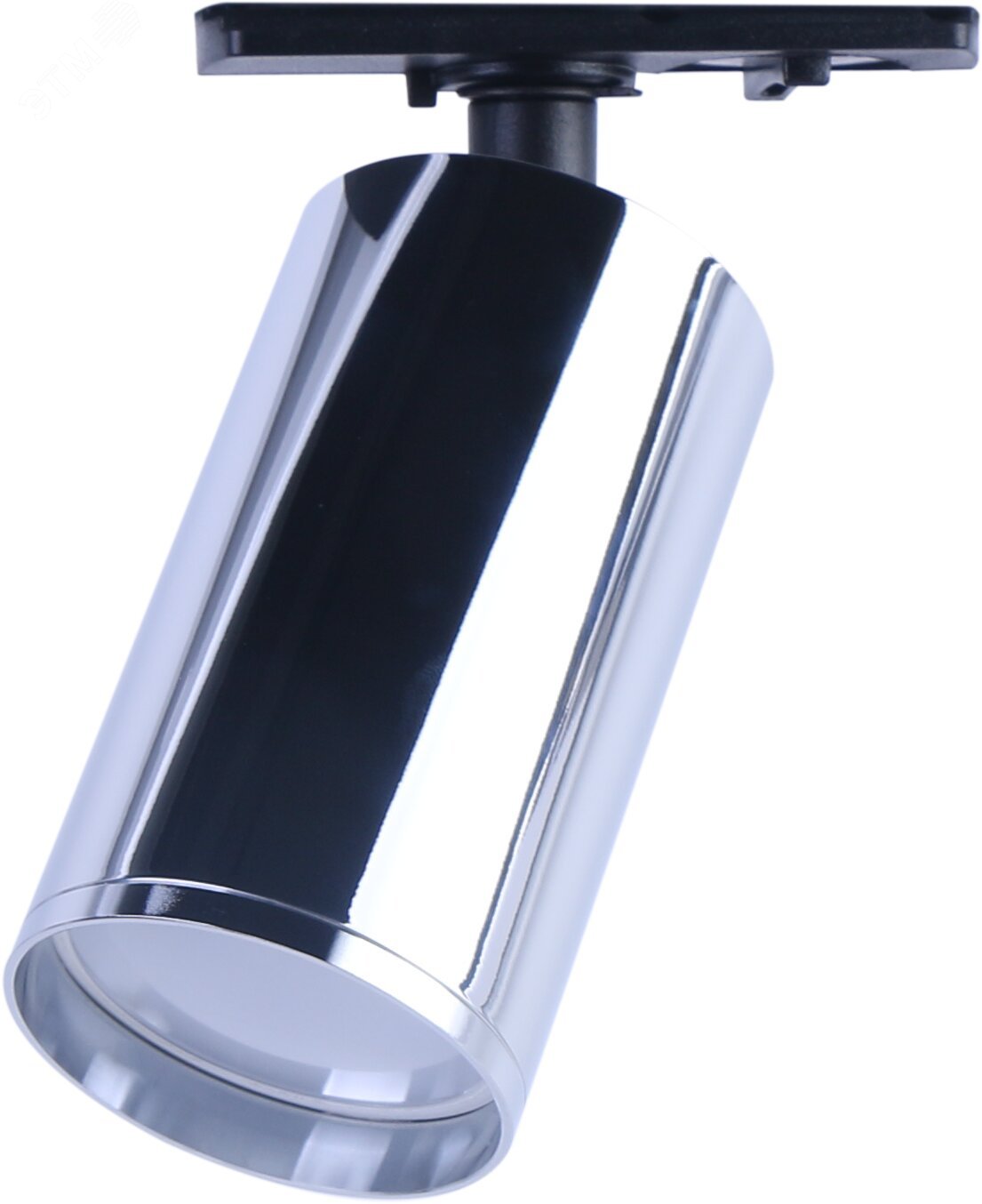 Трековый светильник однофазный TR39-GU10 СН MR16 хром лампа MR16 ( в комплект не входит)