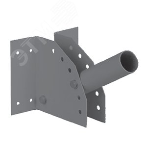 Кронштейн для уличного светильника с переменным углом 230*150*130 d60mm SPP-AC2-0-230-060