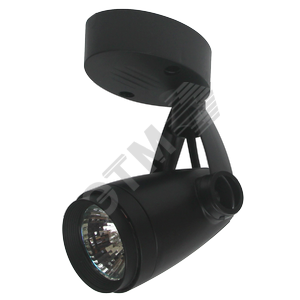 Светильник Накладной, черный OL5 GU10 BK (50/600)