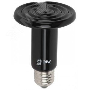 Инфракрасная лампа FITO-100W-НQ керамическая серии CeramiHeat модель RX для брудера, рептилий 100 Вт Е27