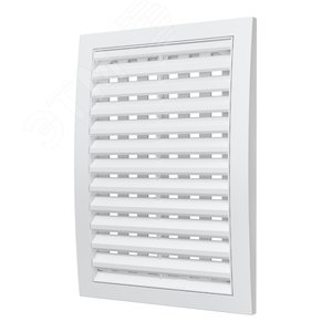 Решетка вентиляционная регулируемая, из ABS пластика 180х250