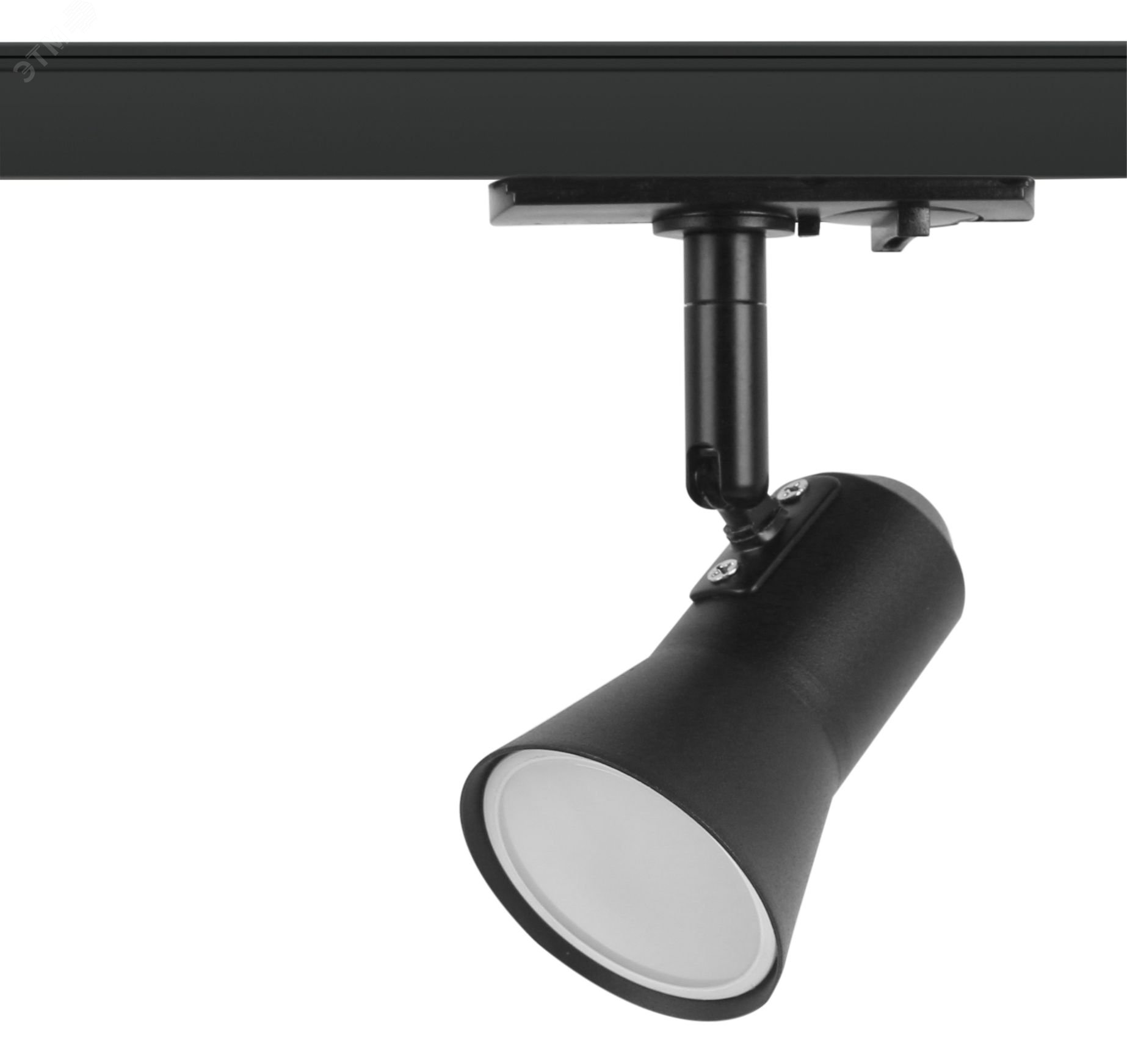 Трековый светильник однофазный TR37-GU10 BK под лампу MR16 черный