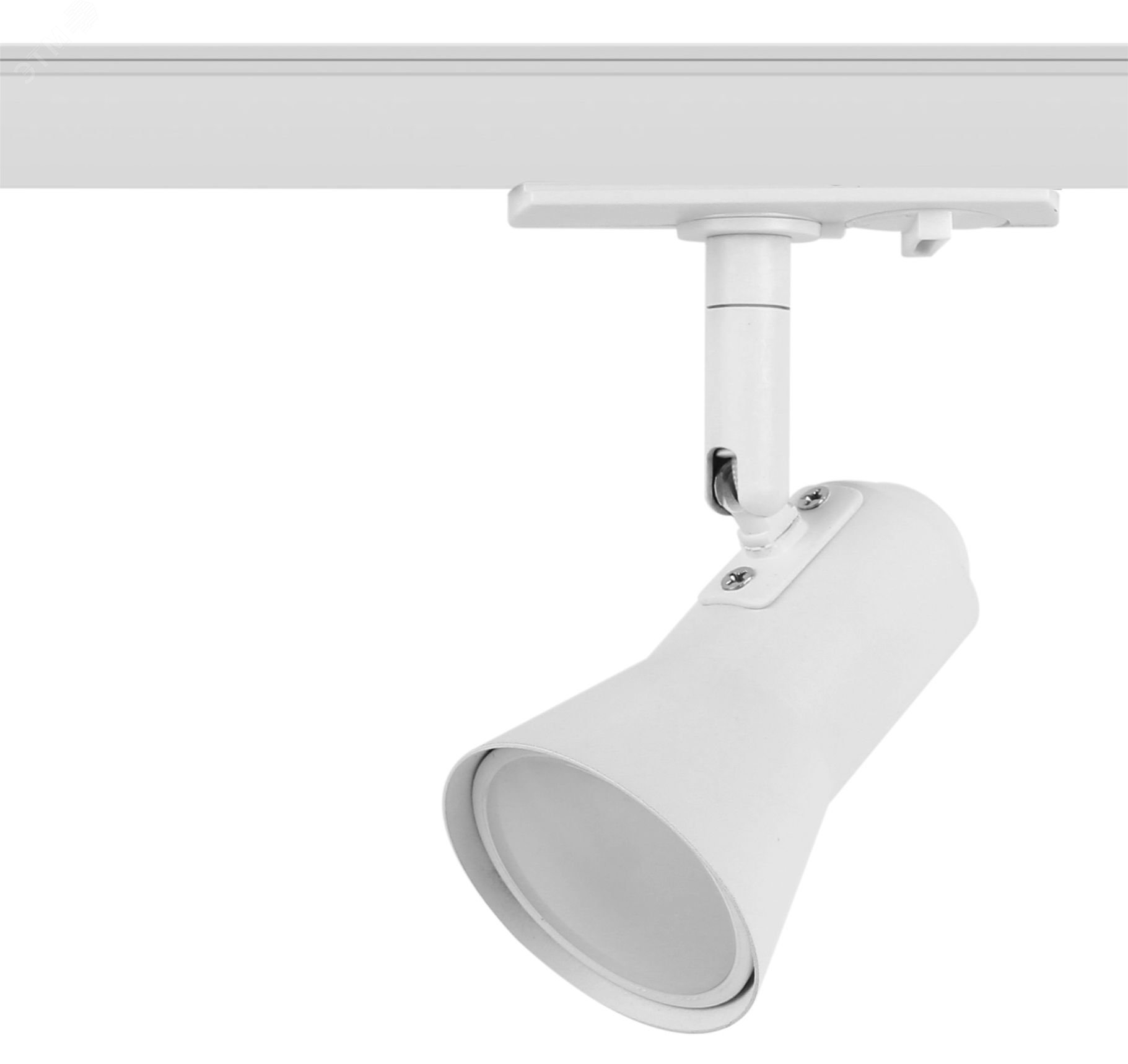 Трековый светильник однофазный TR37-GU10 WH под лампу MR16 белый