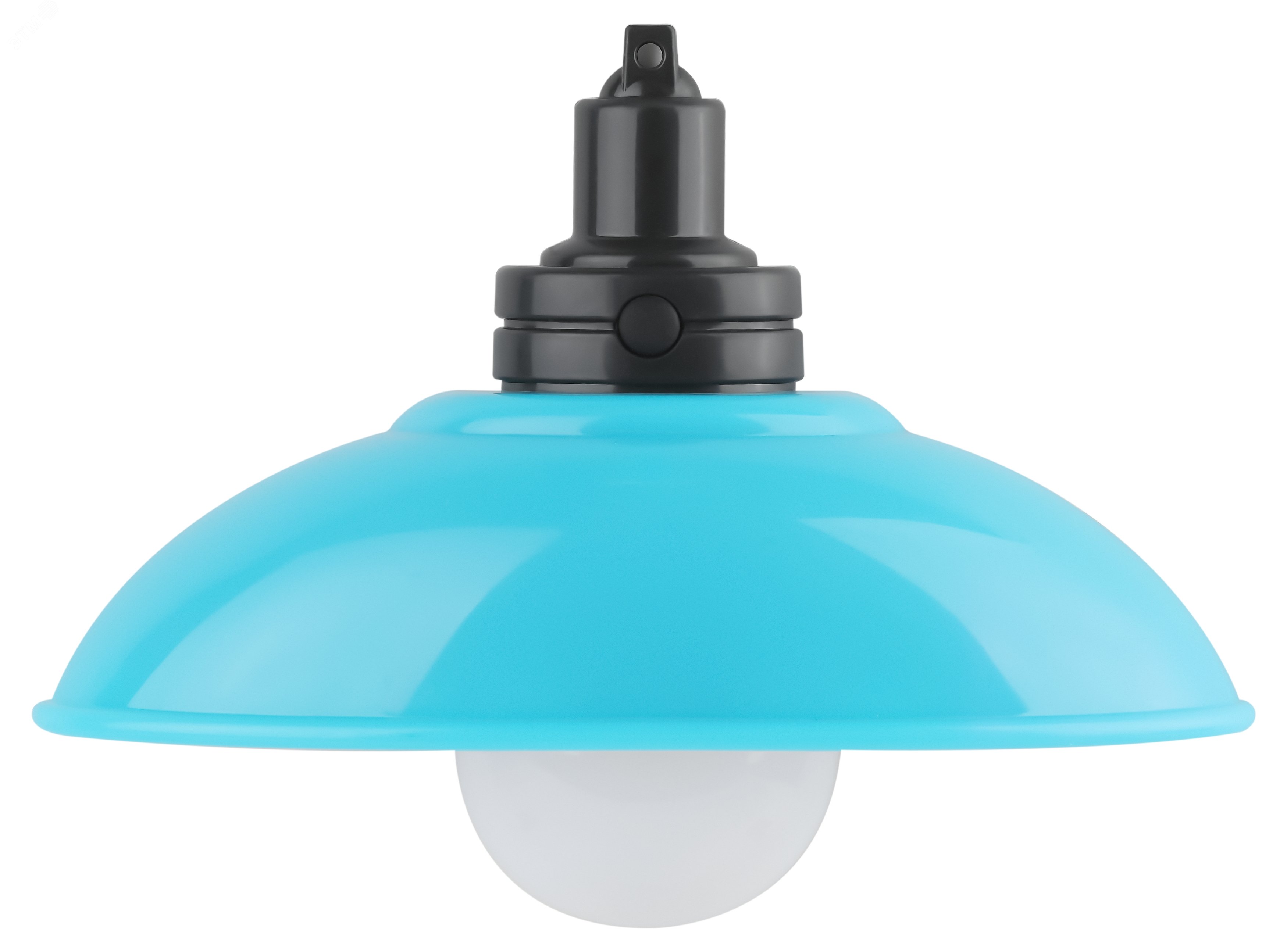 Ночник - светильник светодиодный NLED-487-1W-SW-BU настенный на батарейках с выключателем голубой