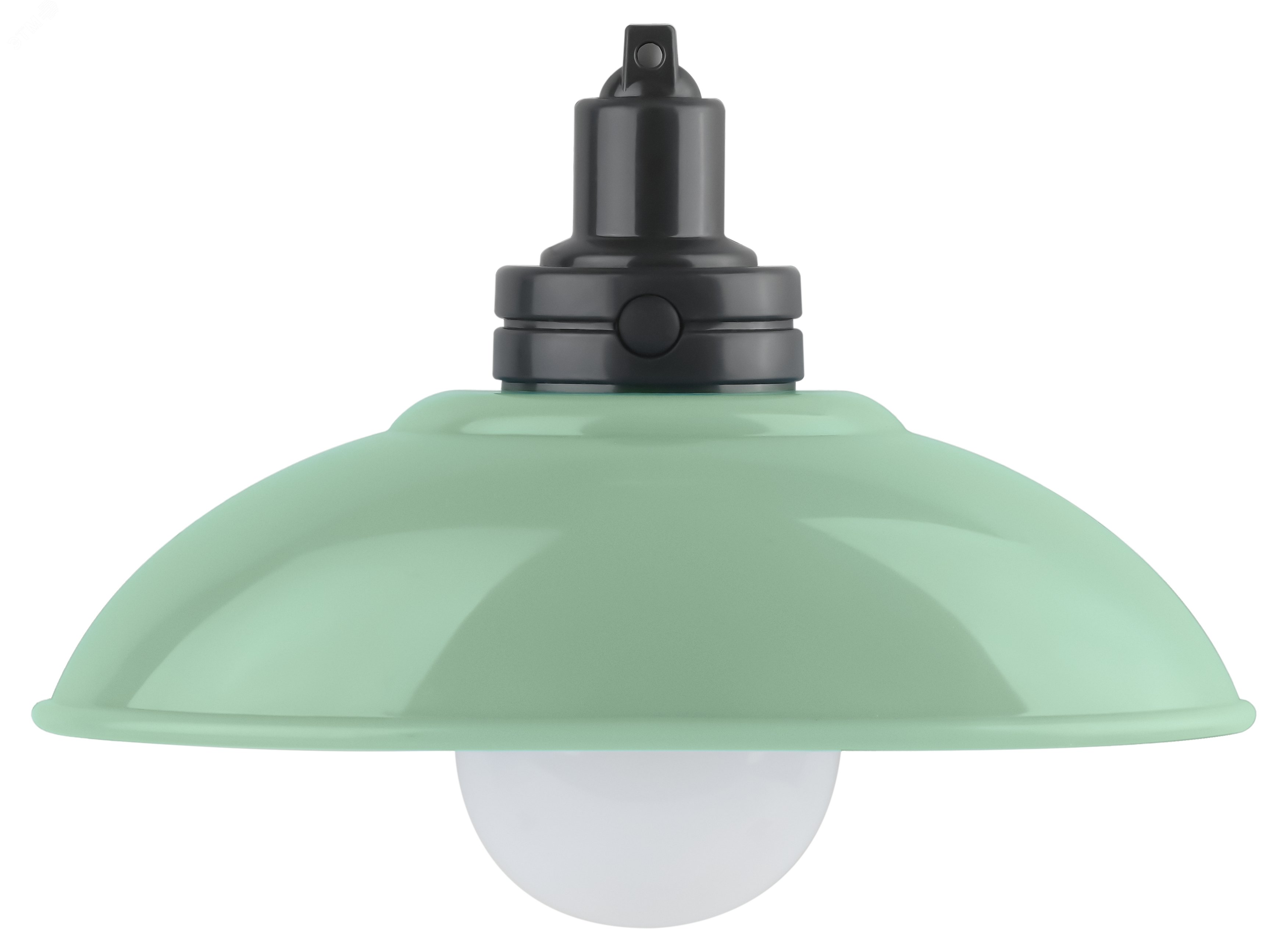 Ночник - светильник светодиодный NLED-487-1W-SW-GR настенный на батарейках с выключателем зеленый