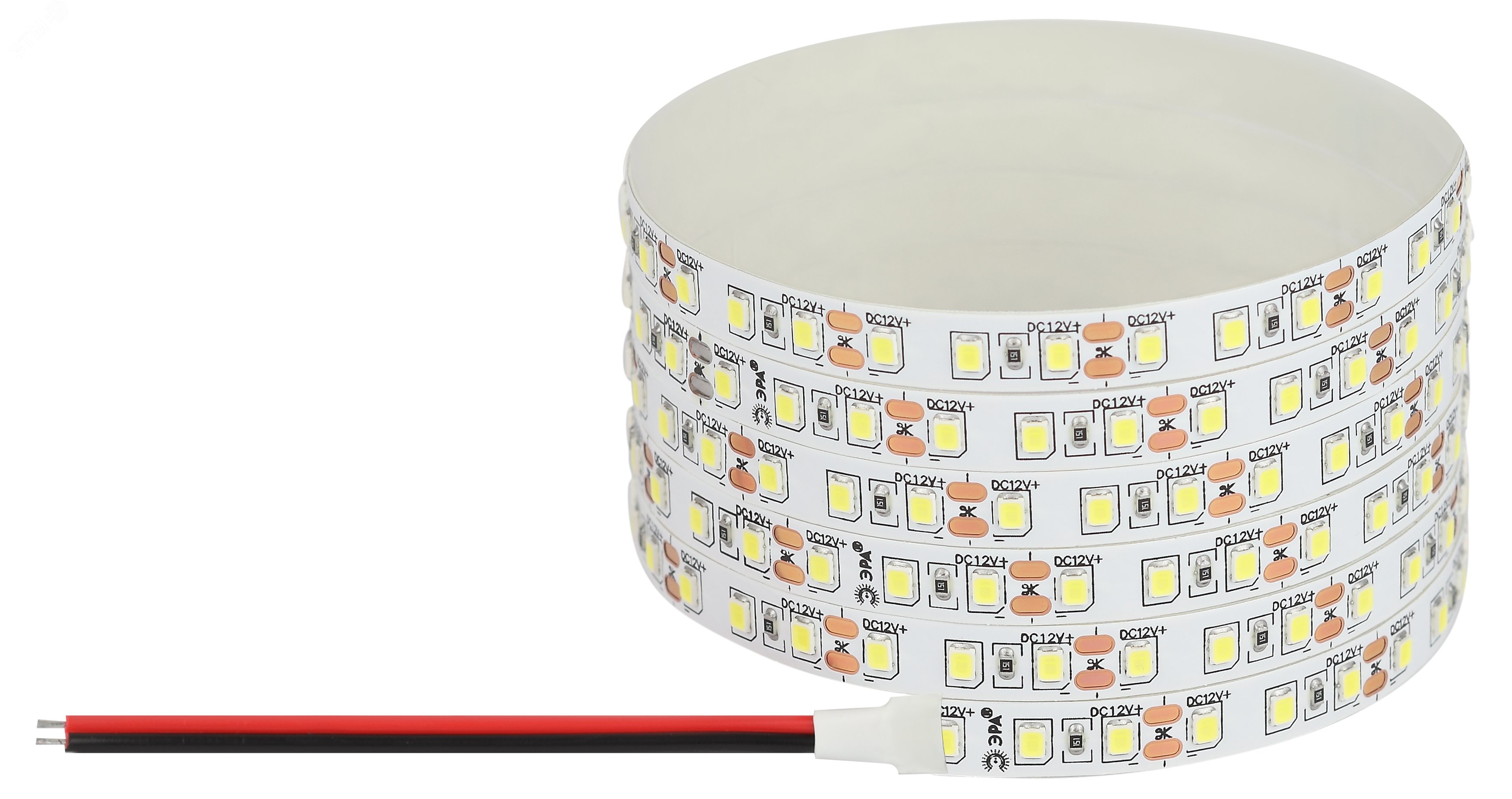 Светодиодная лента LS2835-120LED-IP20-WW-eco-5м 12В