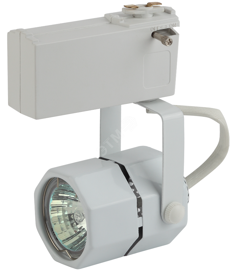 Светильник Трековый MR16 белый TR9-GU10 WH (50/450)
