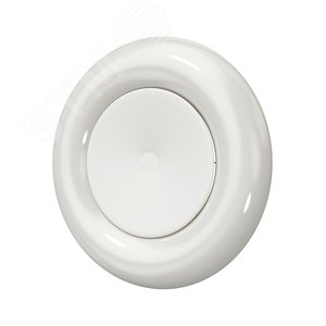 Анемостатт приточно-вытяжной металлический разъемный с фланцем окрашенный D100