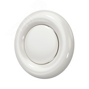 Анемостатт вытяжной металлический разъемный с фланцем окрашенный D100