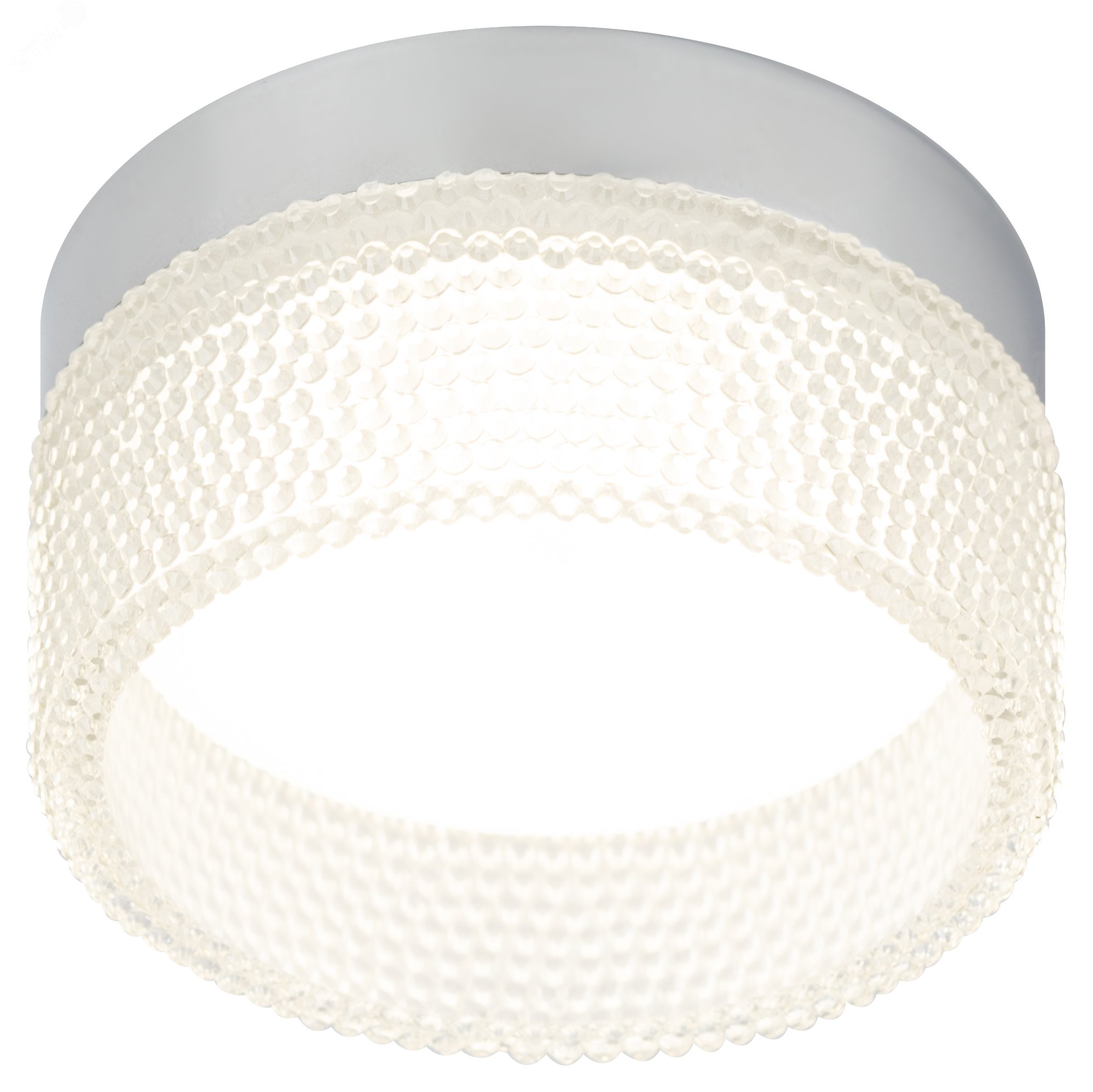 Встраиваемый светильник под лампу GX53 DK97 CH/TR хром прозрачный