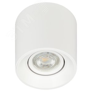 Светильник настенно-потолочный спот OL25-1 WH MR16/GU5.3, белый, поворотный лампа MR16 ( в комплект не входит)