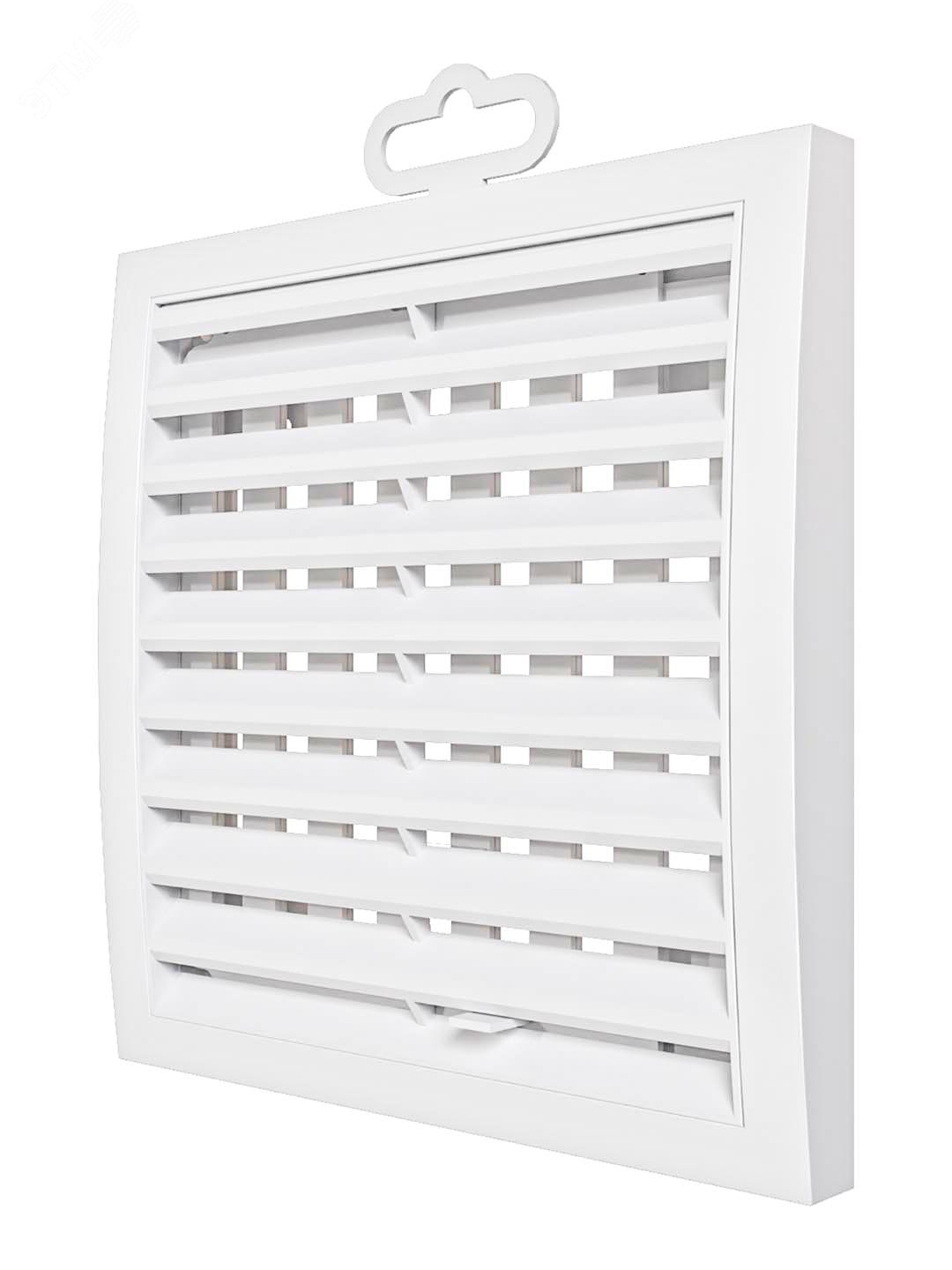 Решетка вентиляционная регулируемая, из ABS пластика 150х150
