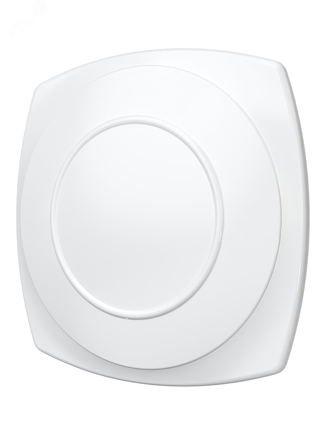 Анемостатт вытяжной регулируемый с фланцем из ABS пластика D125