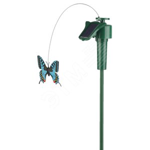 Светильник садовый на солнечной батарее ''Порхающая бабочка'', пластик, цветной, 42 см SL-PL42-BTF